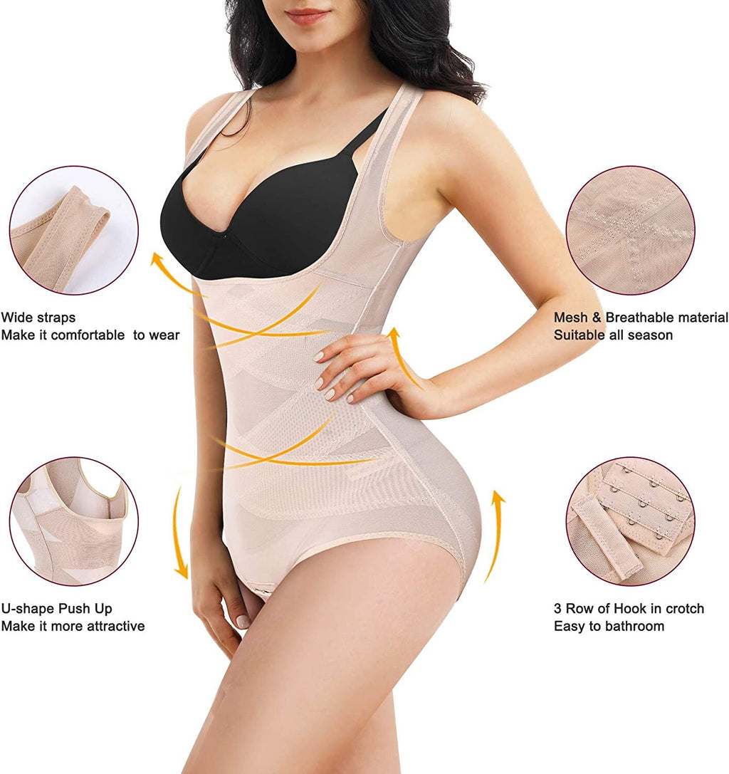 Shapewear Women Tummy Control Body Shaper Butt Lifter Fajas Colombianas Bodysuit