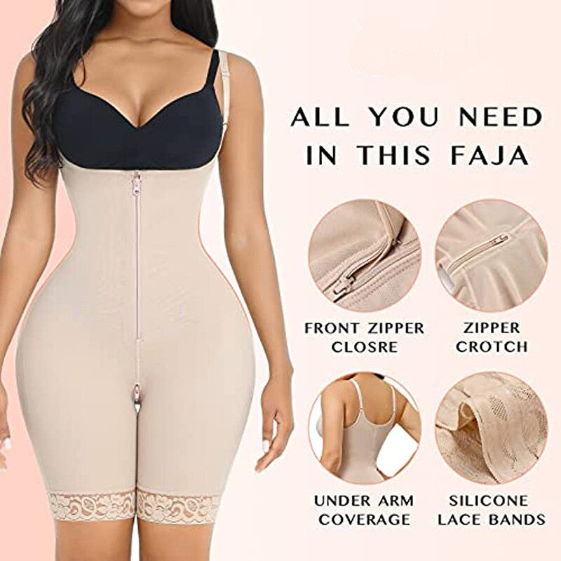 Shapewear Women Tummy Control Body Shaper Butt Lifter Fajas Colombianas Bodysuit