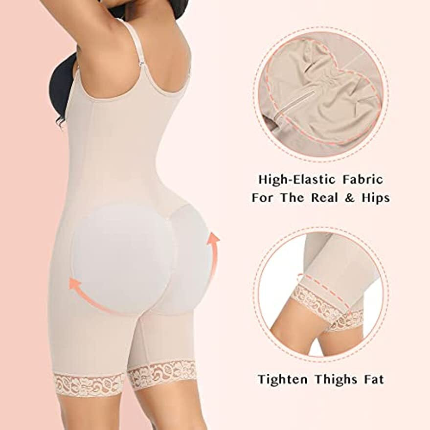 Shapewear Women Tummy Control Body Shaper Butt Lifter Fajas Colombianas Bodysuit