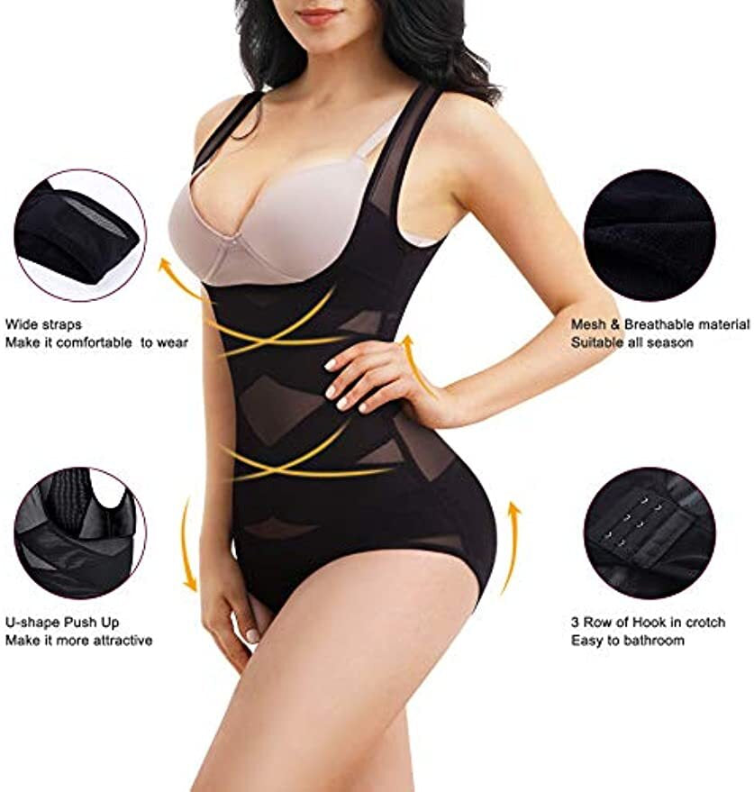 Shapewear Women Tummy Control Body Shaper Butt Lifter Fajas Colombianas Bodysuit