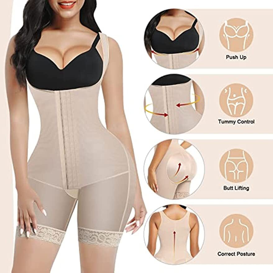Shapewear Women Tummy Control Body Shaper Butt Lifter Fajas Colombianas Bodysuit