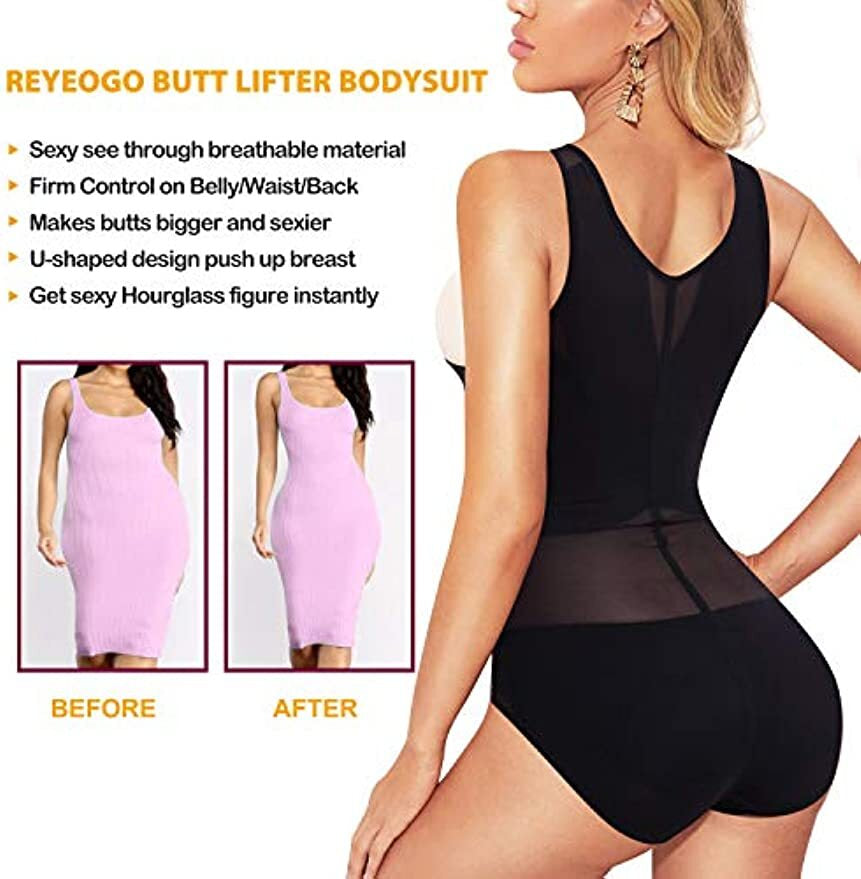 Shapewear Women Tummy Control Body Shaper Butt Lifter Fajas Colombianas Bodysuit