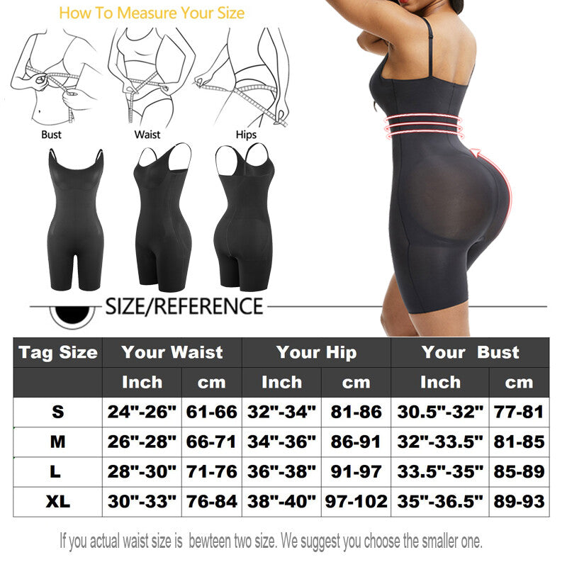 Shapewear Women Tummy Control Body Shaper Butt Lifter Fajas Colombianas Bodysuit